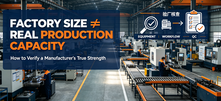 How to Verify Real Production Capacity of A Manufacturer: Factory Size Is Not Everything