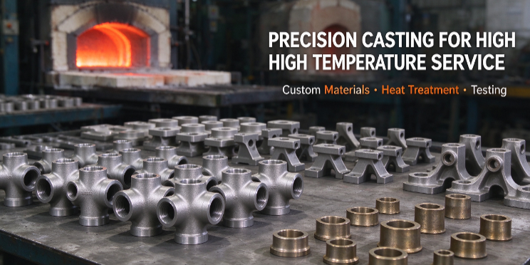High‑Temperature Investment Casting Parts: Material Selection Guide for Harsh Working Conditions