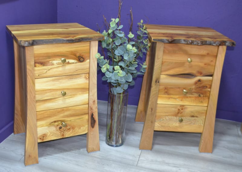 Ash, Oak and Spalted Beech cabinets are currently in stock.