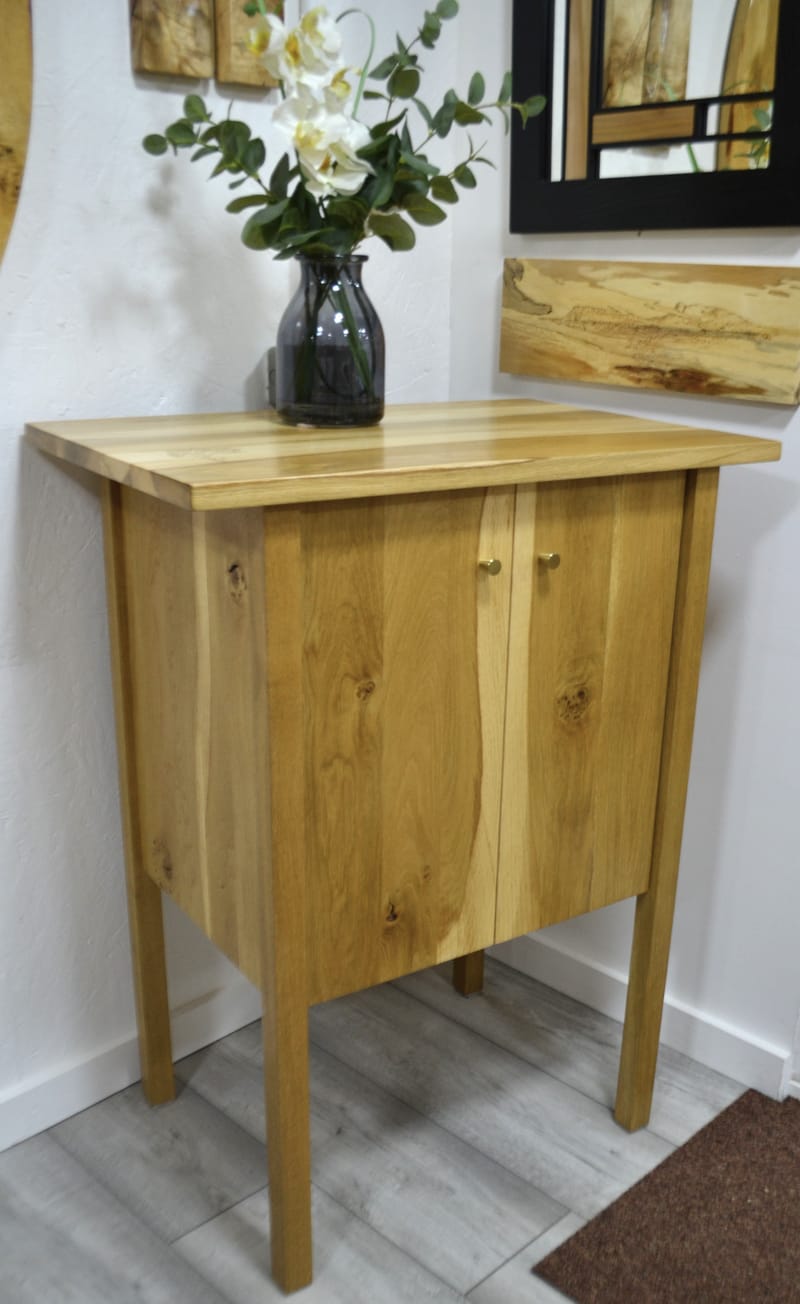 Ash, Oak and Spalted Beech cabinets are currently in stock.