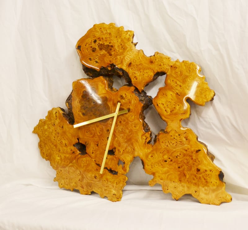 We also have shelving, clocks, stools and turned goods in stock. 