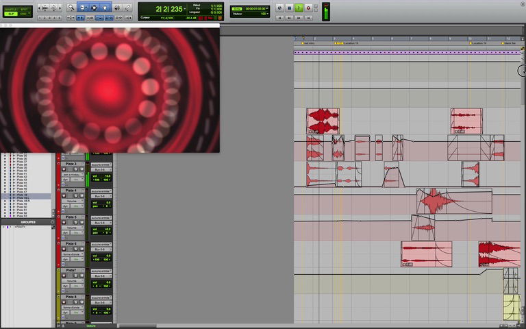 Exemple de session Sound Design - Audi