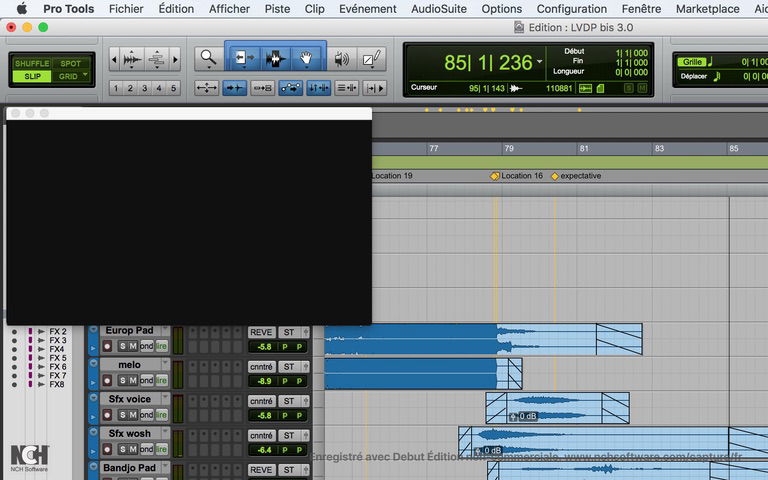 La vitesse du passé - Music cover