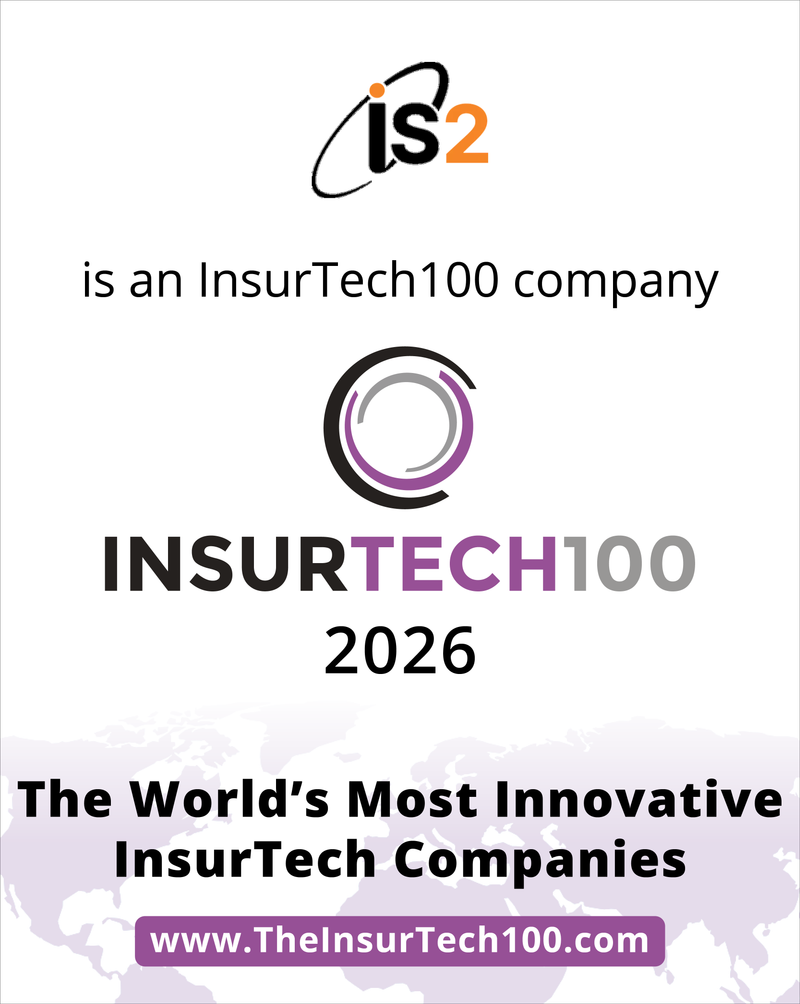 IS2 named in the FinTech Global InsurTech100 for the second consecutive year