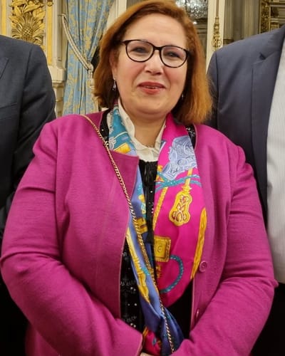 Consule Générale du Maroc à Lyon, Mme.Fatima BAROUDI