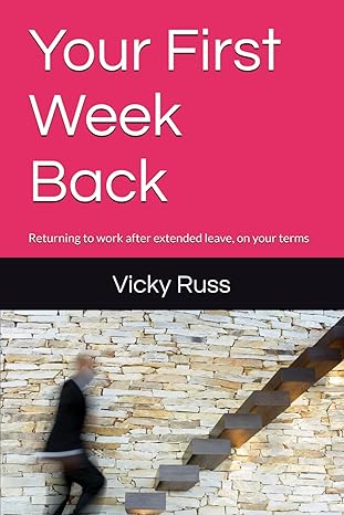 Your First Week Back - Book
