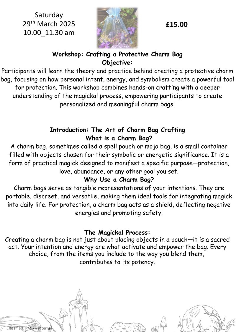 Wiccan Workshop