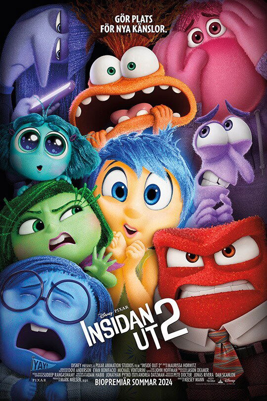 Disney och Pixars "Insidan ut 2"