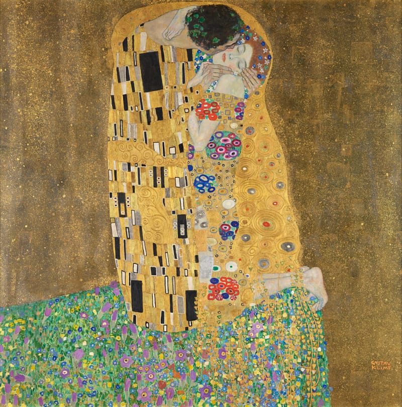 Klimt och Kyssen