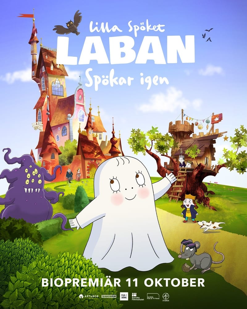 Lilla spöket Laban spökar igen
