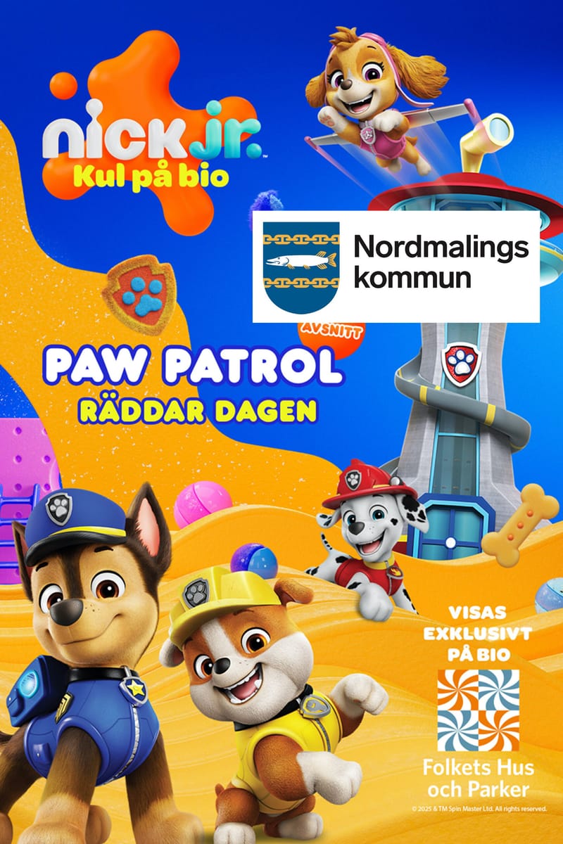 Paw patrol räddar dagen
