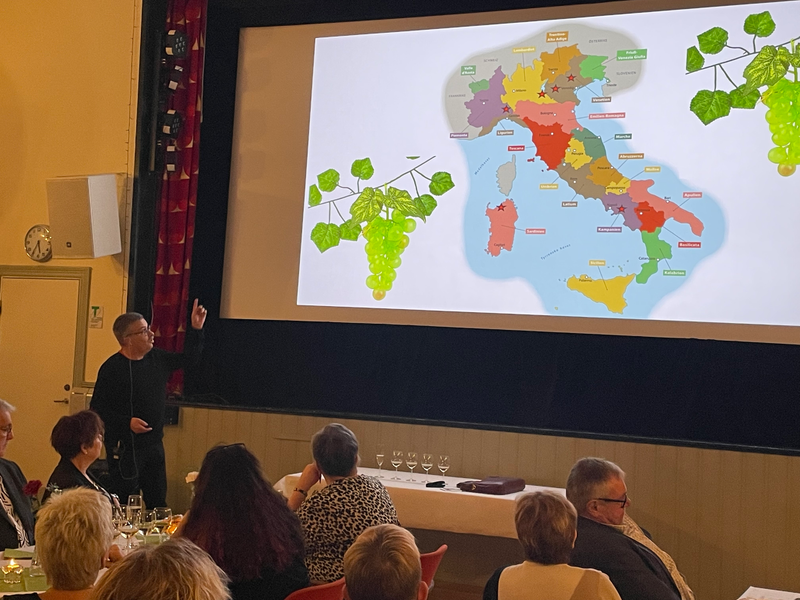 VINPROVNING av Italienska vita viner