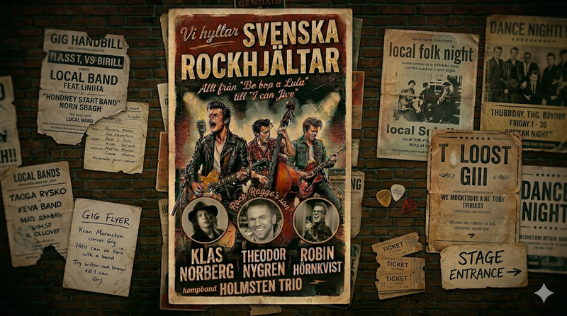 SCENKLART - Svenska Rockhjältar