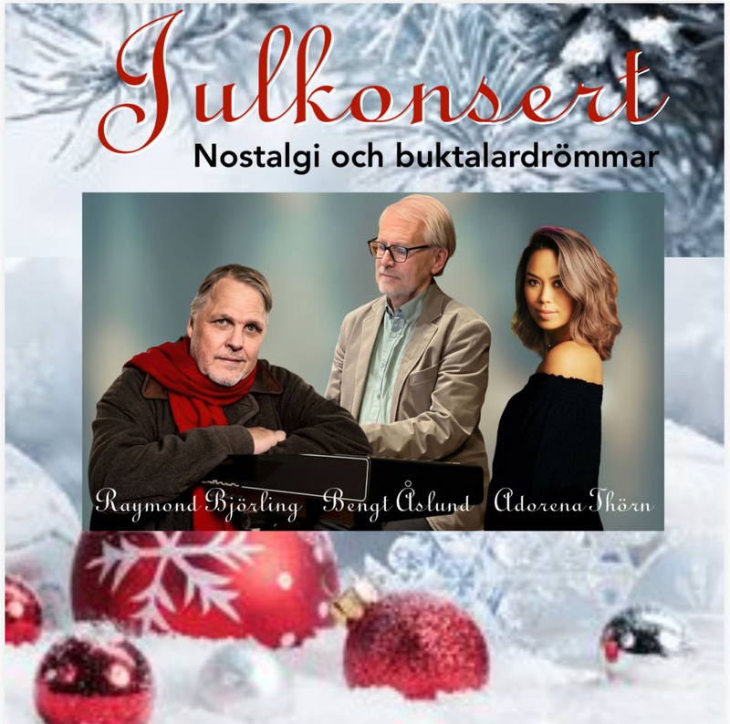 Julkonsert - BOKA DIN BILJETT