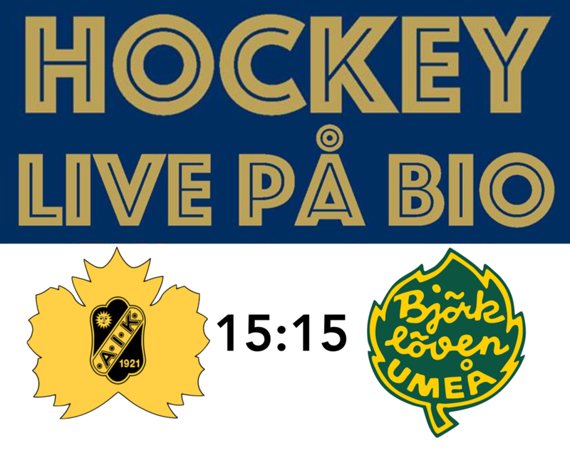 MEDLEMSHOCKEY LIVE PÅ BIO