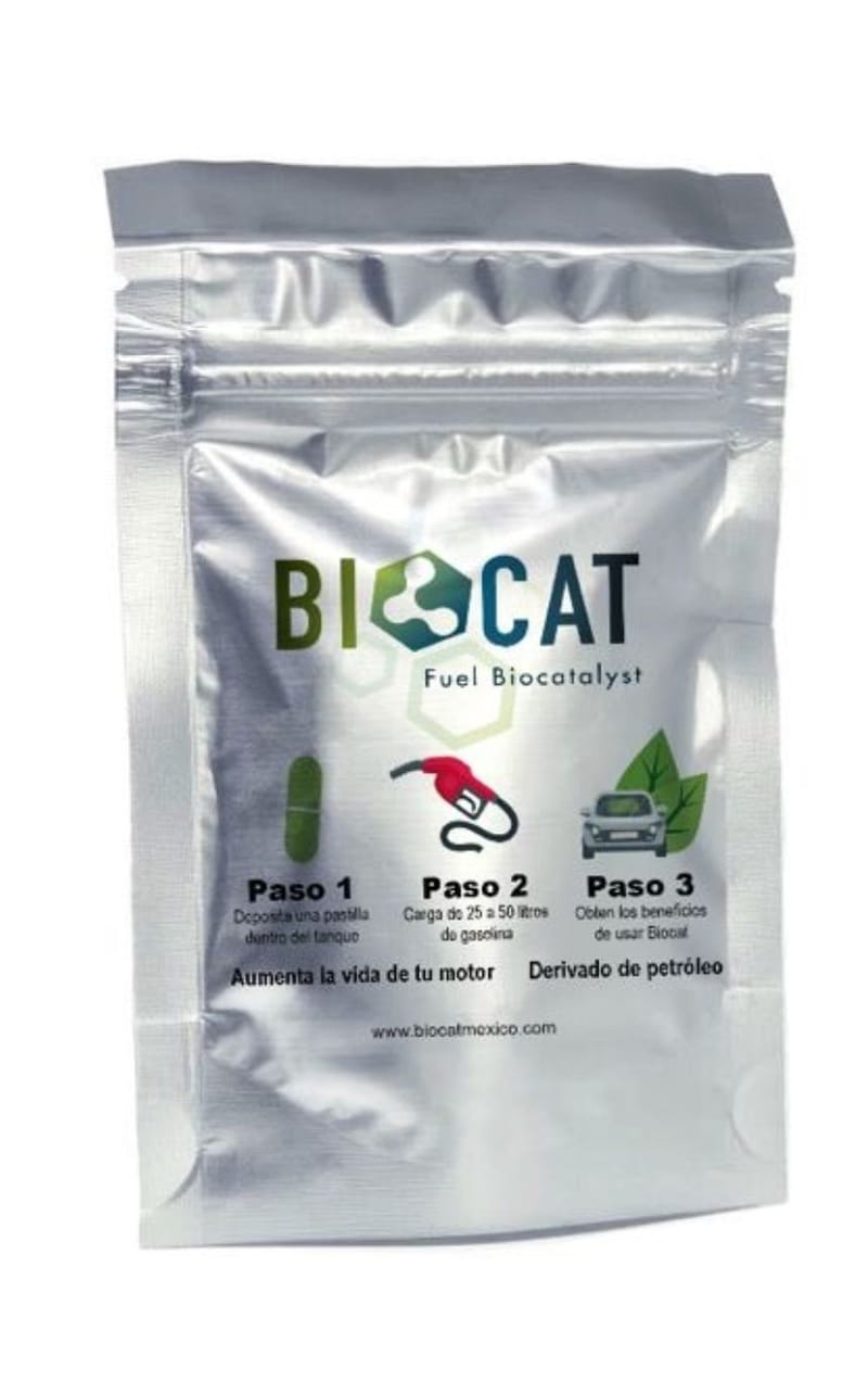 FABRICAMOS BIOCATALIZADORES PARA REDUCIR LAS EMISIONES DE LOS COMBUSTIBLES.