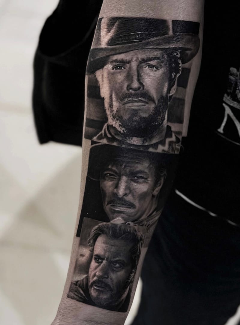 Variedad de trabajos donde prioriza el retrato siempre enfocado en crear grandes piezas con mucho detalle 