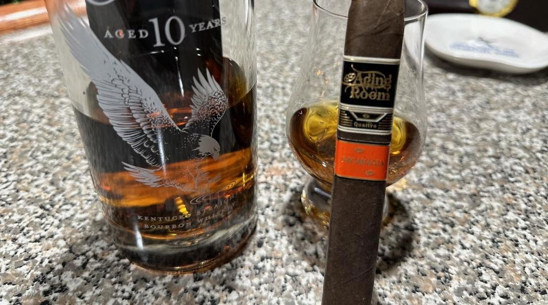 Jack Daniels bonded 100 proof and Oliva V Melanio cigar Pairing