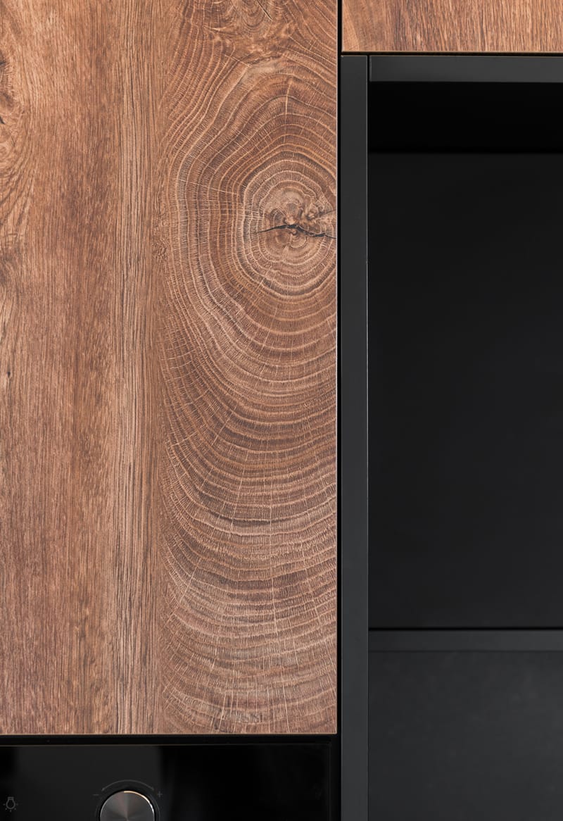 מטבח בגווני שחור