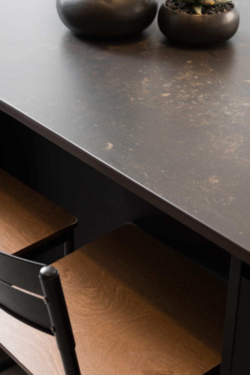 מטבח בגווני שחור