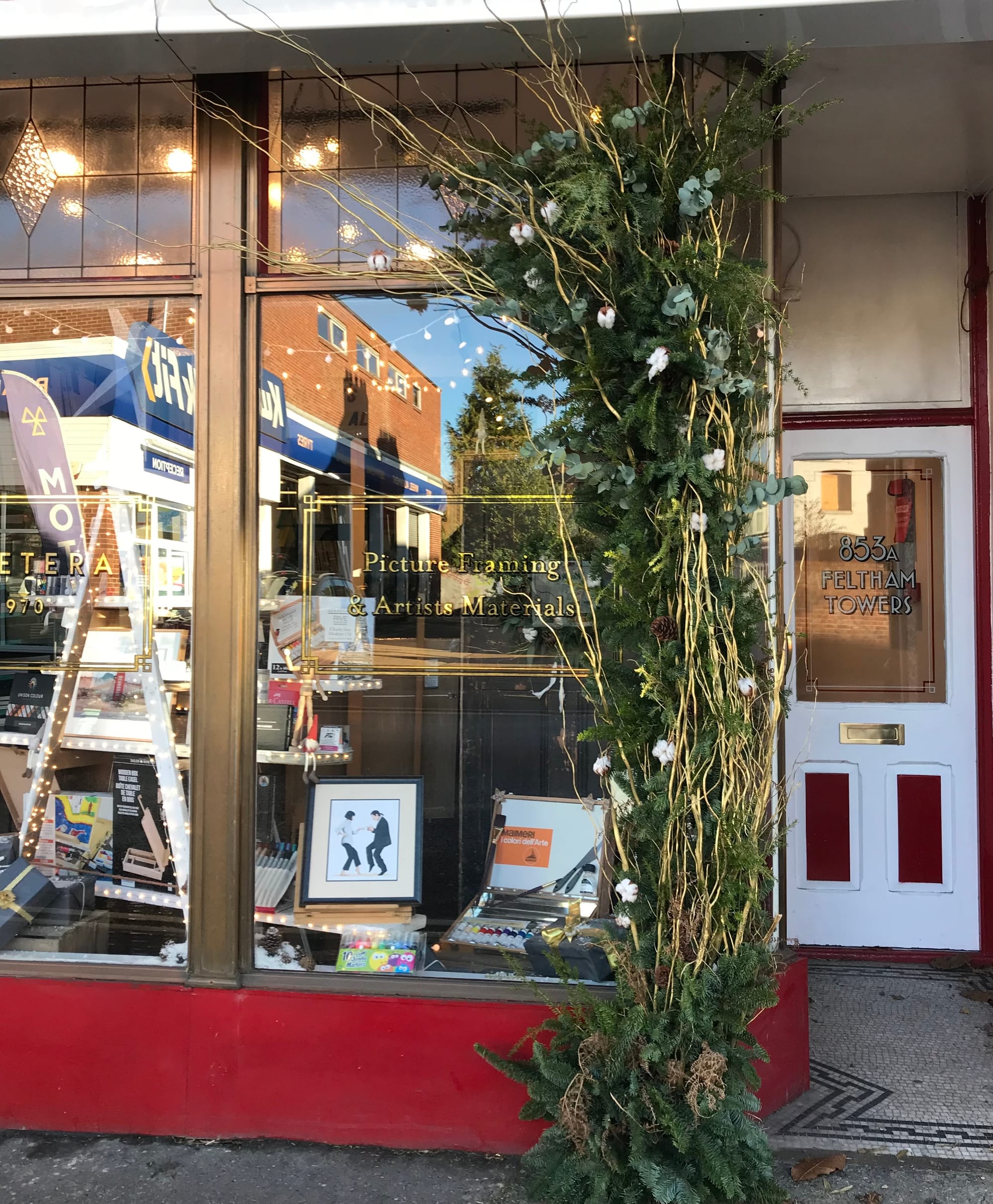 Customised installations for Christmas