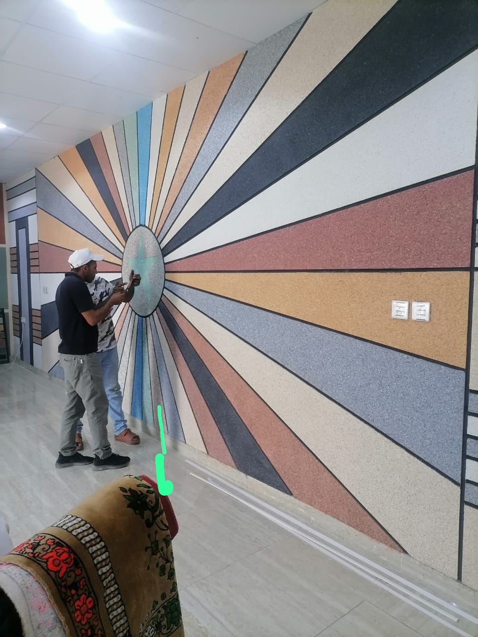 كسر الرخام الاسباني ووطني لوجهات الخارجيه بجميع اشكال والون