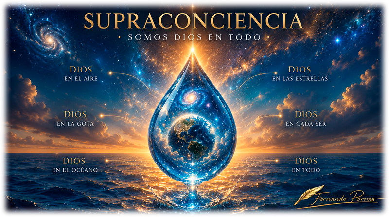 💧Comprensión 03 - Supraconciencia: La gota nunca estuvo separada del océano.