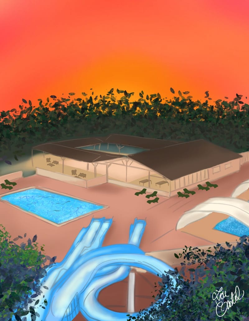 Créations graphiques pour le camping CLICOCHIC Lou Castel