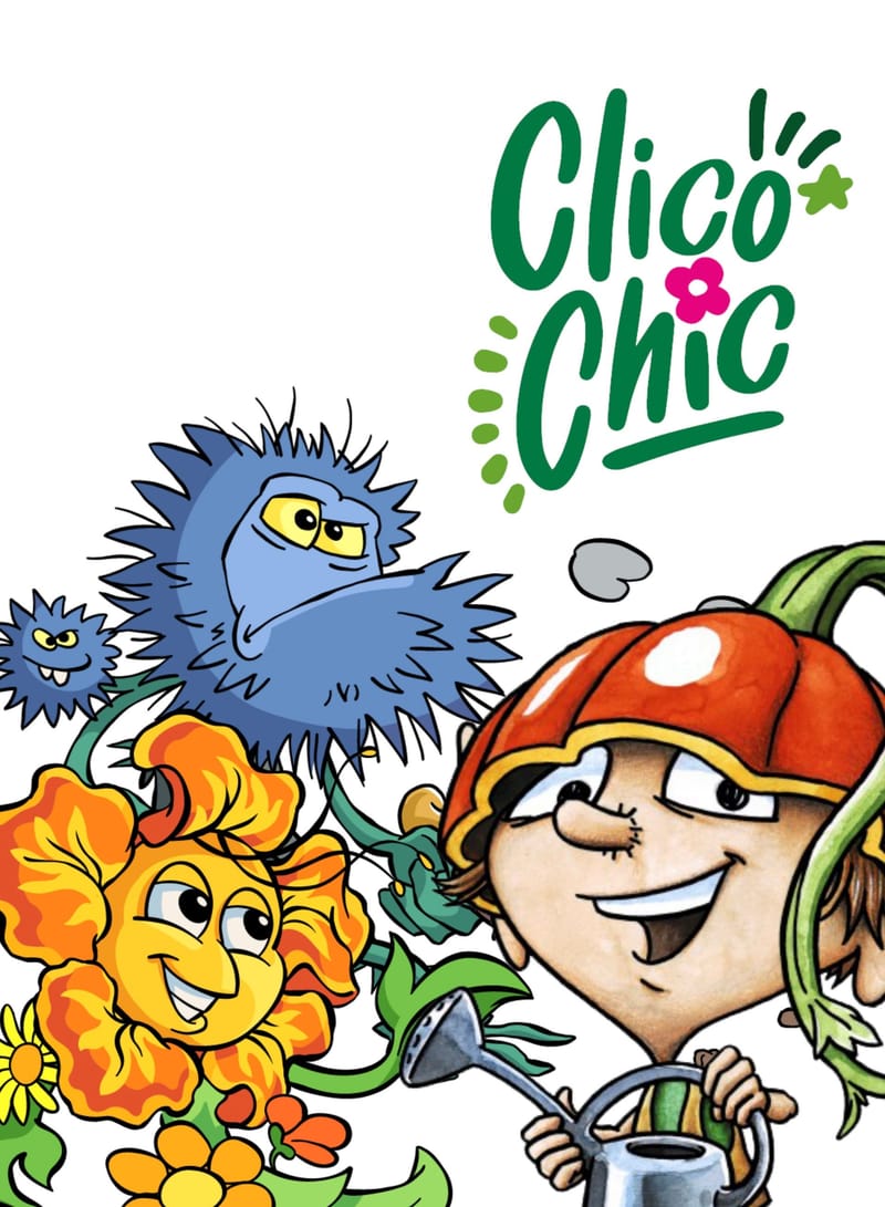 Créations graphiques pour le camping CLICOCHIC Lou Castel