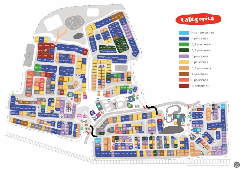 Réalisation de plans de camping