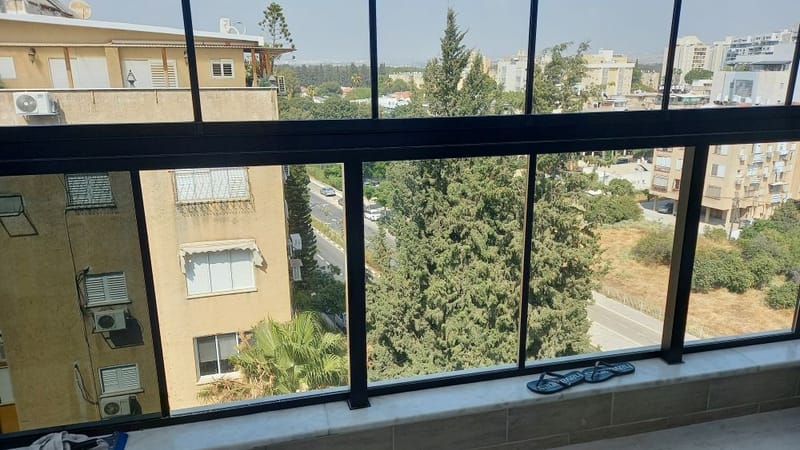 פרויקט מרפסת בפ"ת: ציפוי ננו-סרמי מתקדם