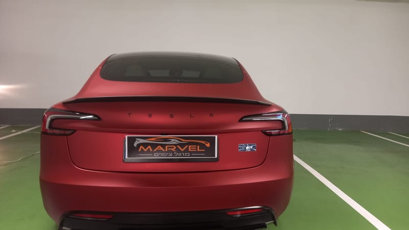 שדרוג יוקרתי לטסלה: ציפוי חלונות 20% ו-35%