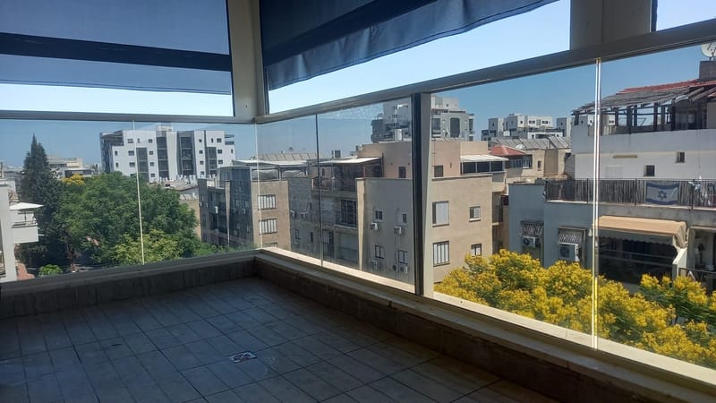 ציפוי ננו-קרמי 15% למרפסת שמש בפתח תקווה