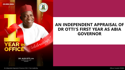Governor Otti's Leadership in Abia State: A Year in Review