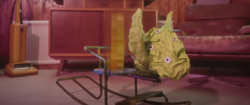 repurposed rocking horse toy