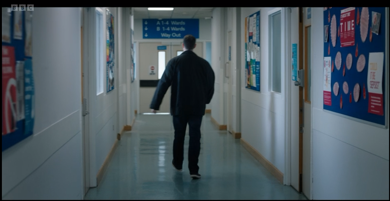 Hospital corridor dressing