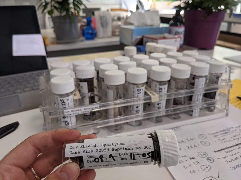 Simone Tyler’s ecology lab