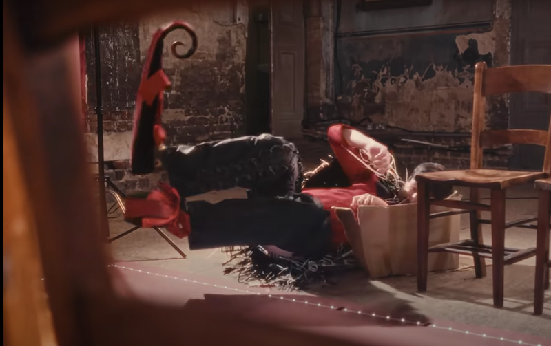 Shoes "they are incredibly long and curly"