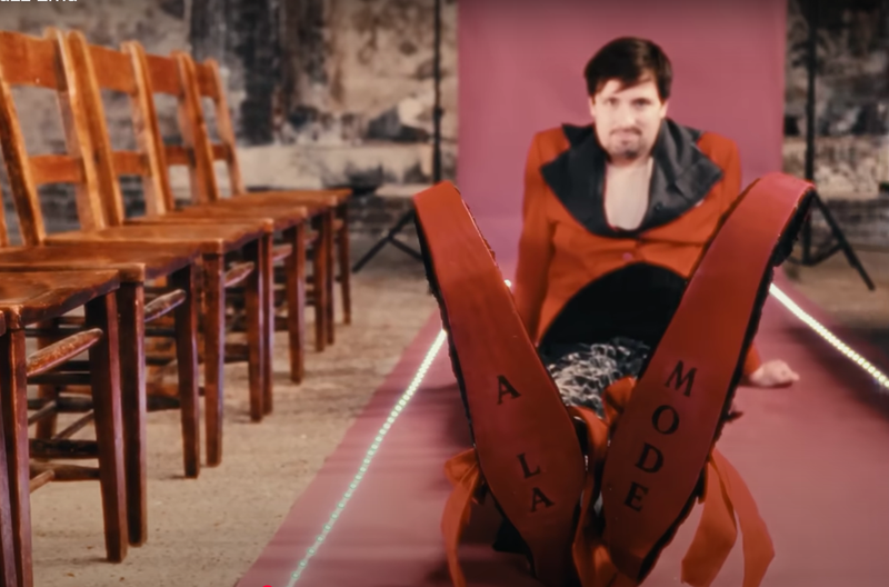 Shoes "they are incredibly long and curly"