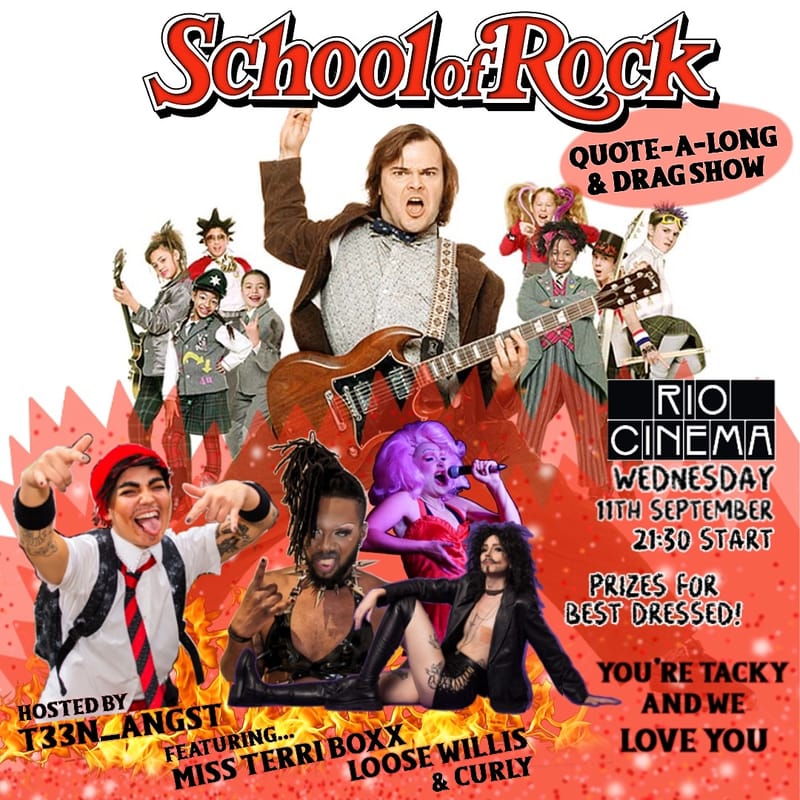 School of Rock at Rio Cinema