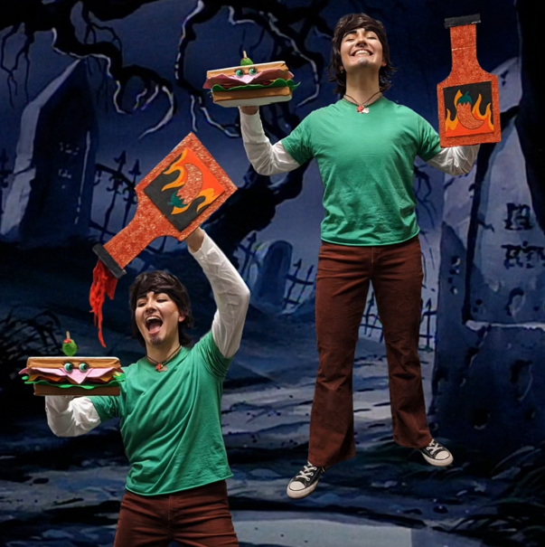 Shaggy (Scooby Doo) Sandwich puppet