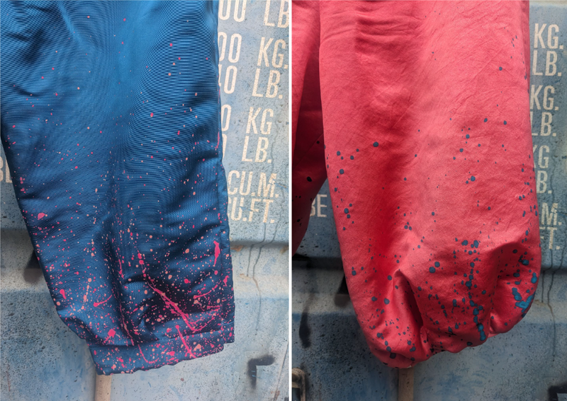 Stylised splatter breakdown 