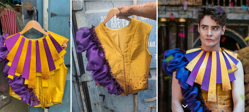 Stylised splatter breakdown 