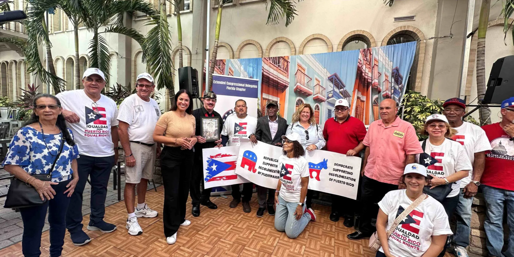 Boricuas de Florida llaman a la descolonización e igualdad para Puerto Rico