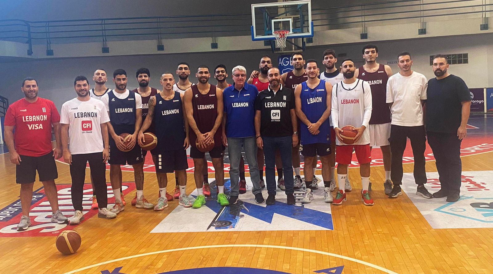 منتخب لبنان لكرة السلة ينطلق في تحضيراته