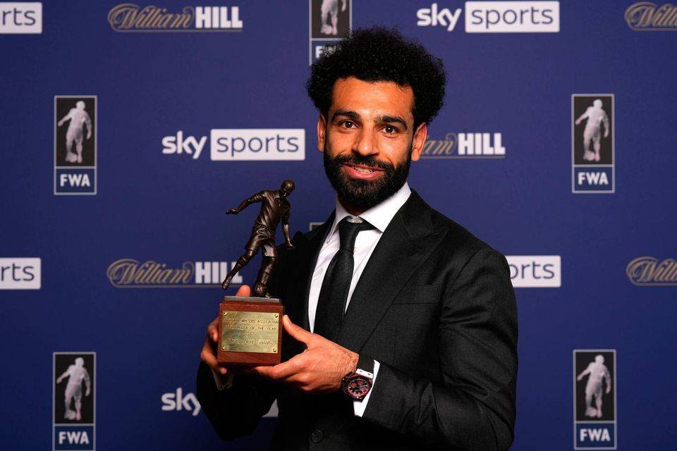 صلاح: أفضل لاعب بإنكلترا للمرة الثالثة