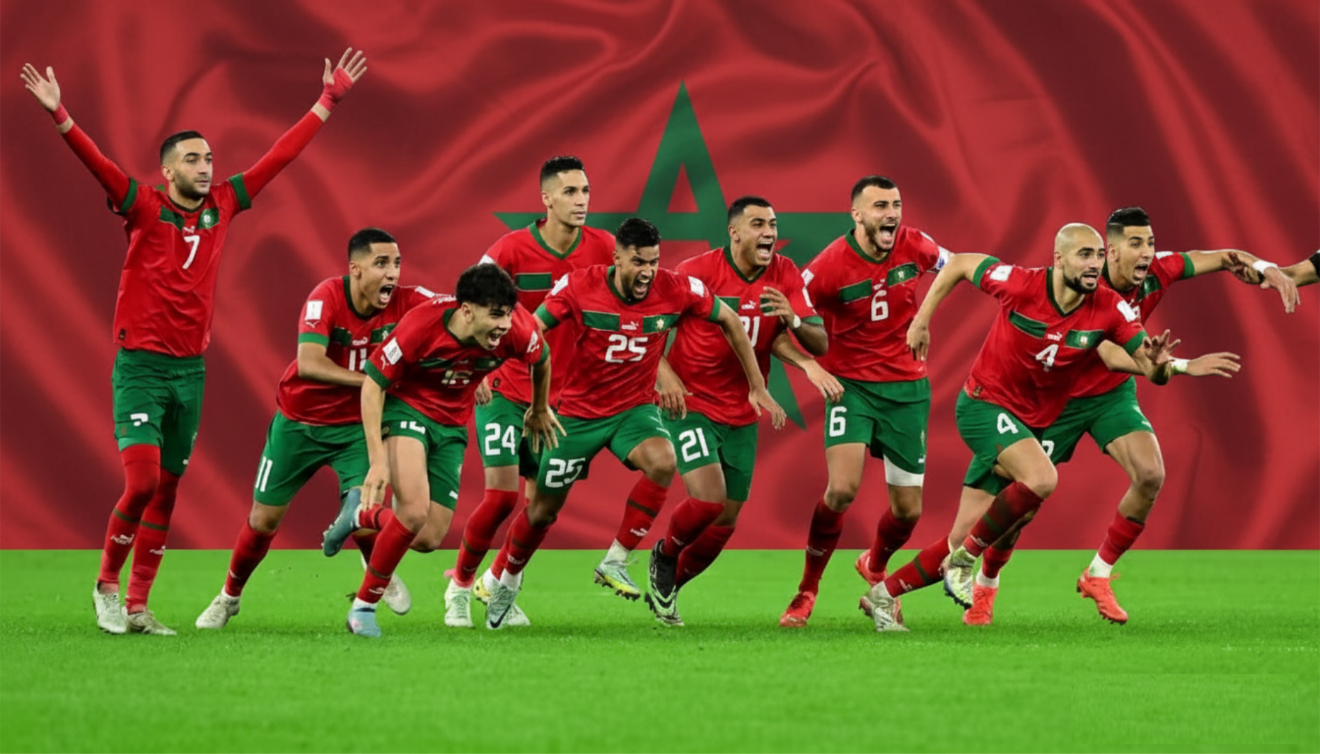 المغرب يصنع التاريخ ويتوج بطلاً للعالم