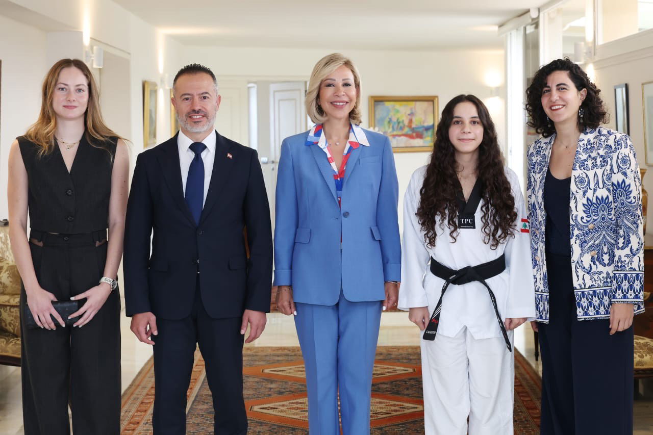 دعم رئاسي للتايكواندو اللبناني