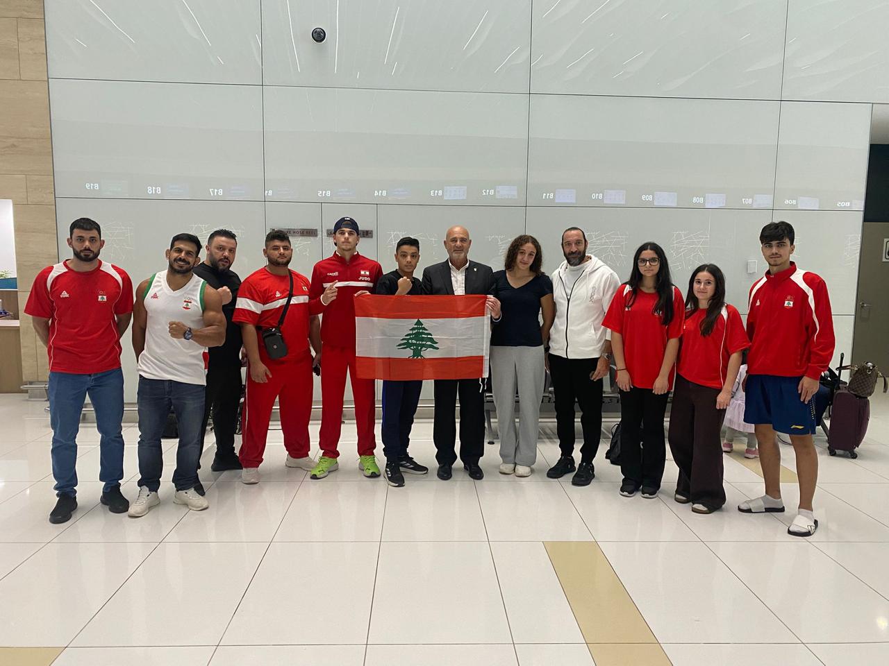 إختتام المشاركة اللبنانية في آسياد الشباب 2025