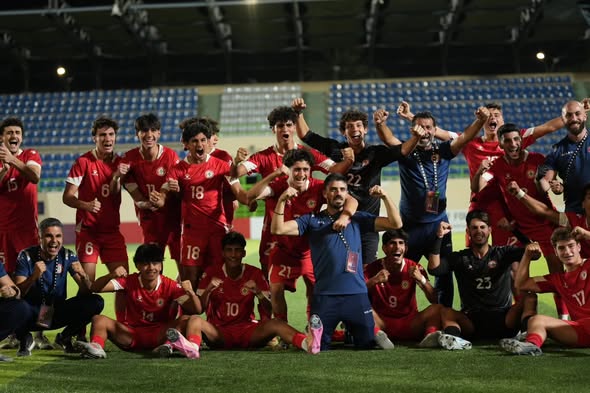 منتخب لبنان يتأهّل إلى نهائي بطولة غرب آسيا للناشئين
